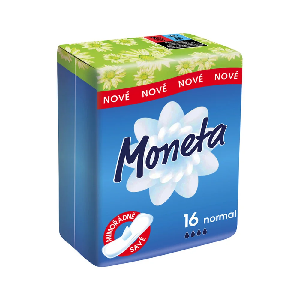 Moneta Normal menstruační vložky 16 ks