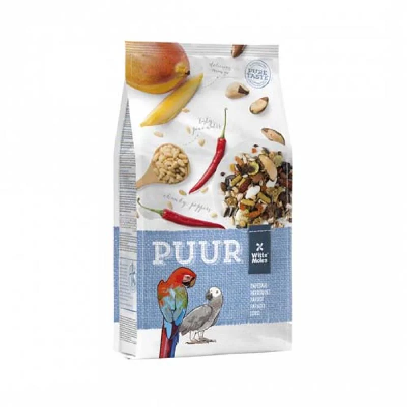 Witte Molen PUUR velké papoušky 2kg