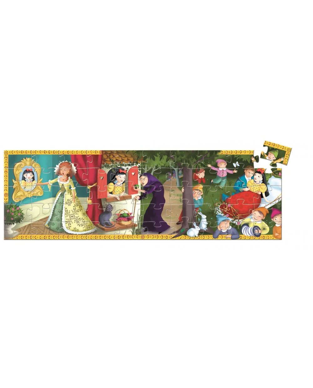 Djeco Puzzle Sněhurka - 50 pcs 