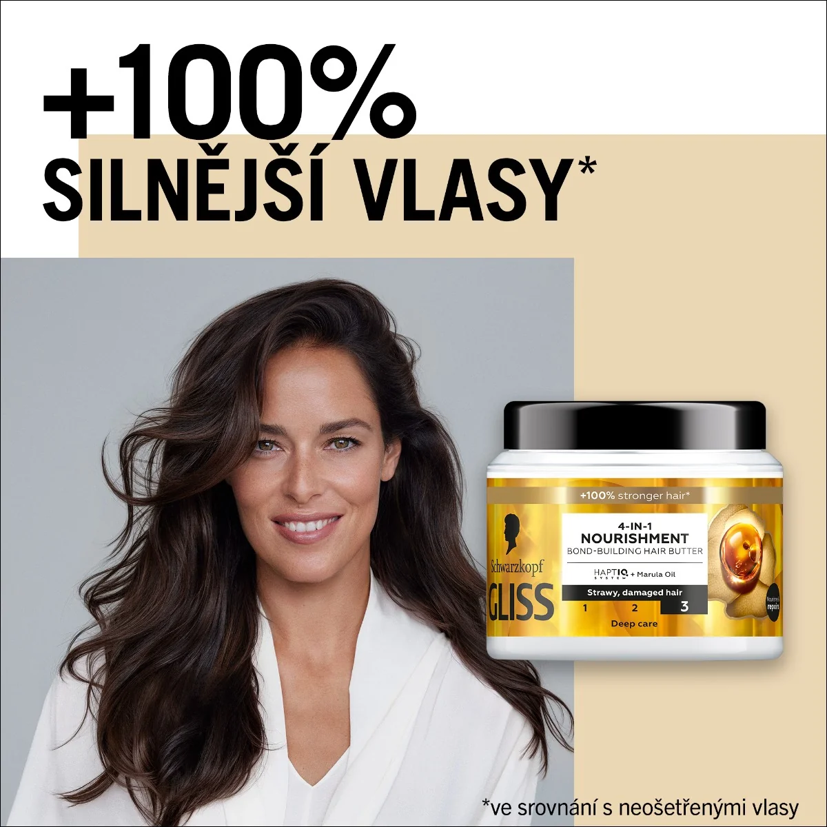 Gliss Oil Nutritive 4v1 vyživující maska na vlasy 400 ml