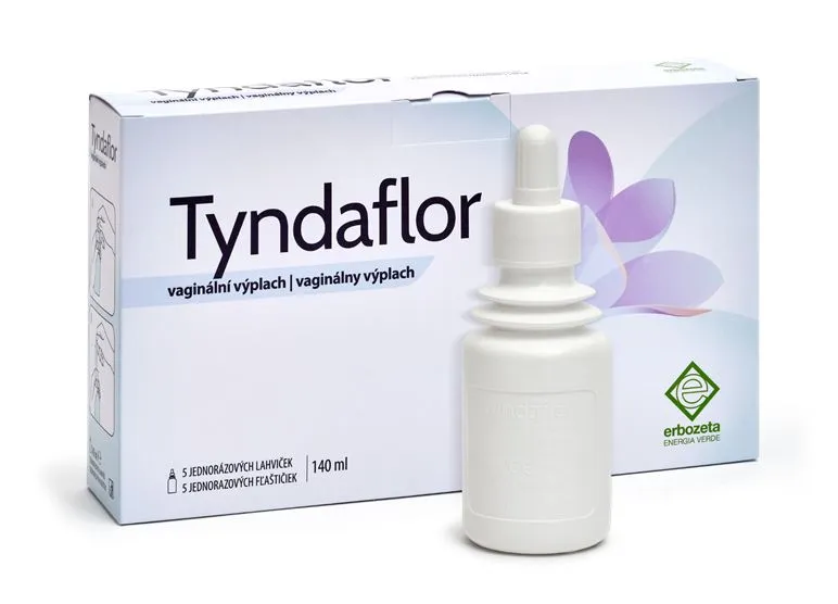 Tyndaflor vaginální výplach 5x140 ml