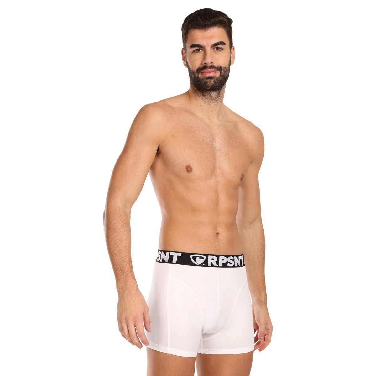 Represent Pánské boxerky Sport bílé (R3M-BOX-0406) 3XL 