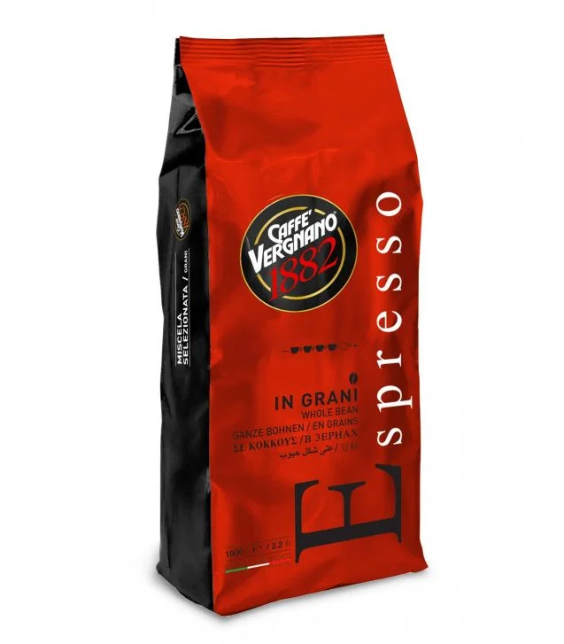 Vergnano Espresso 80% Arabica 20% Robusta zrnková káva 1000 g