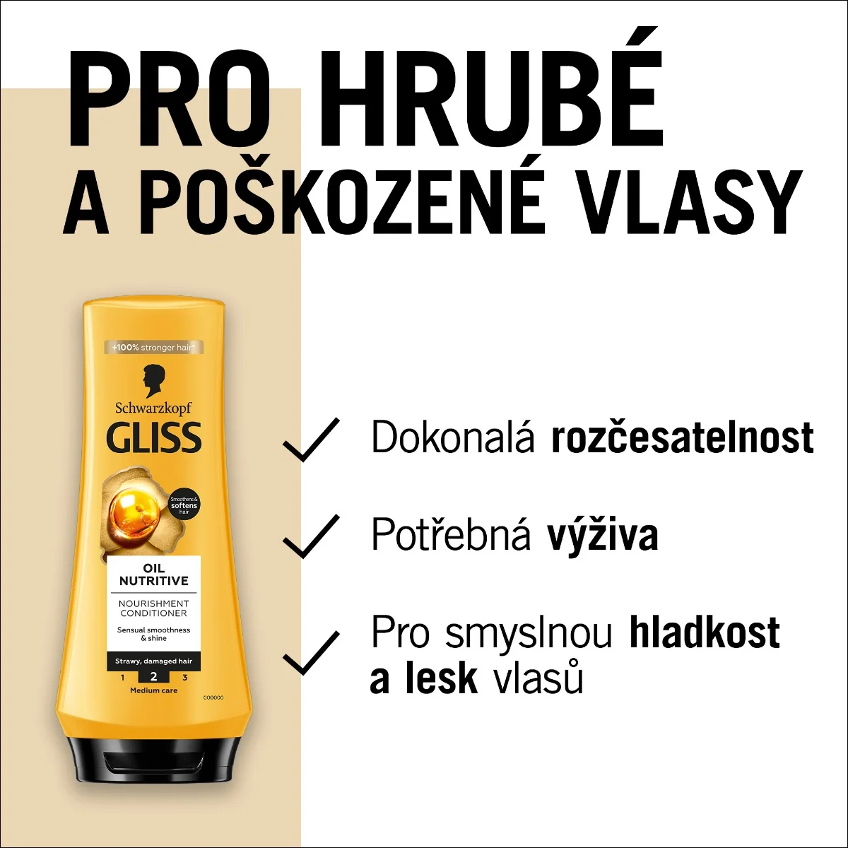 Gliss Oil Nutritive regenerační balzám 200 ml