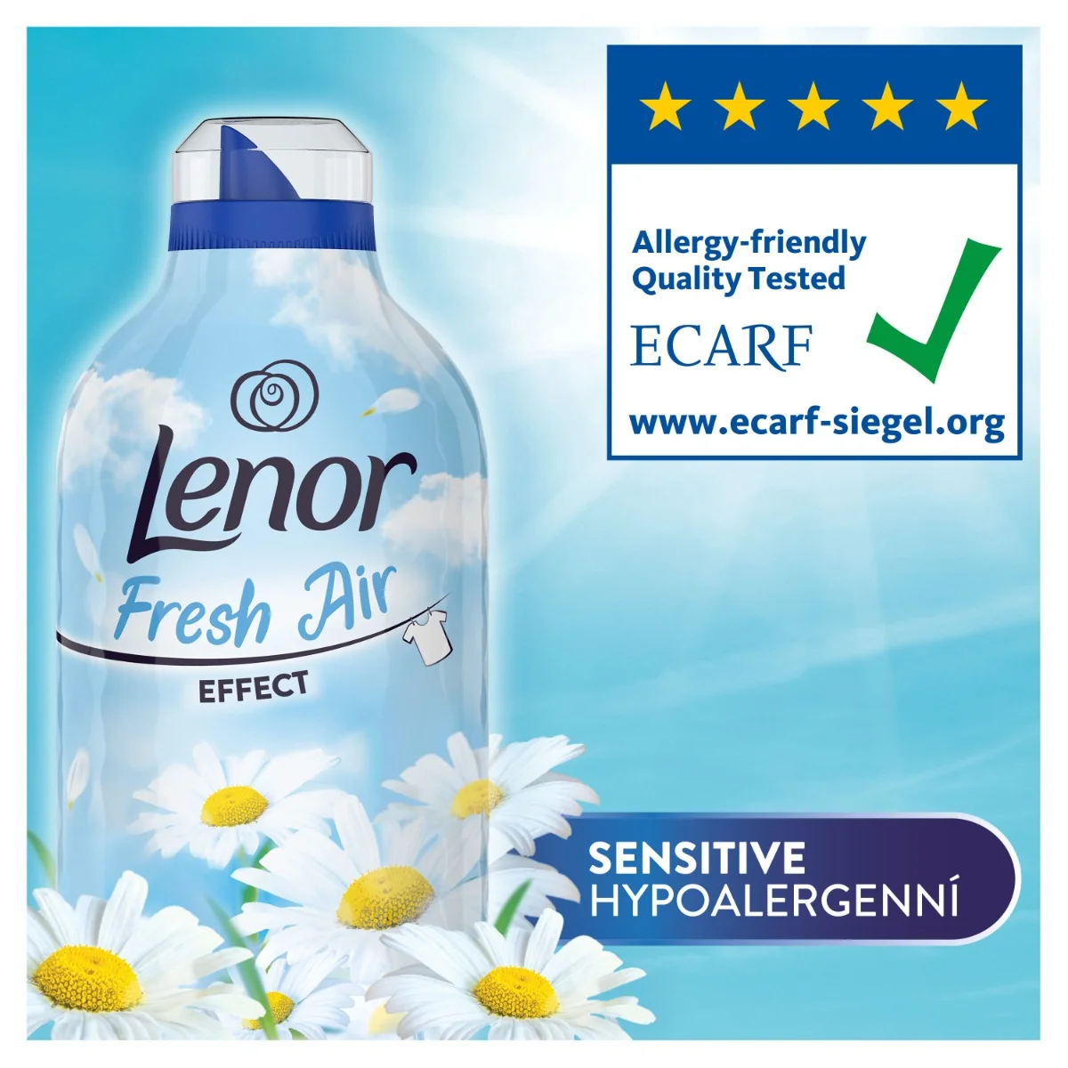 Lenor Fresh Air Aviváž Sensitive 770 ml 55 praní