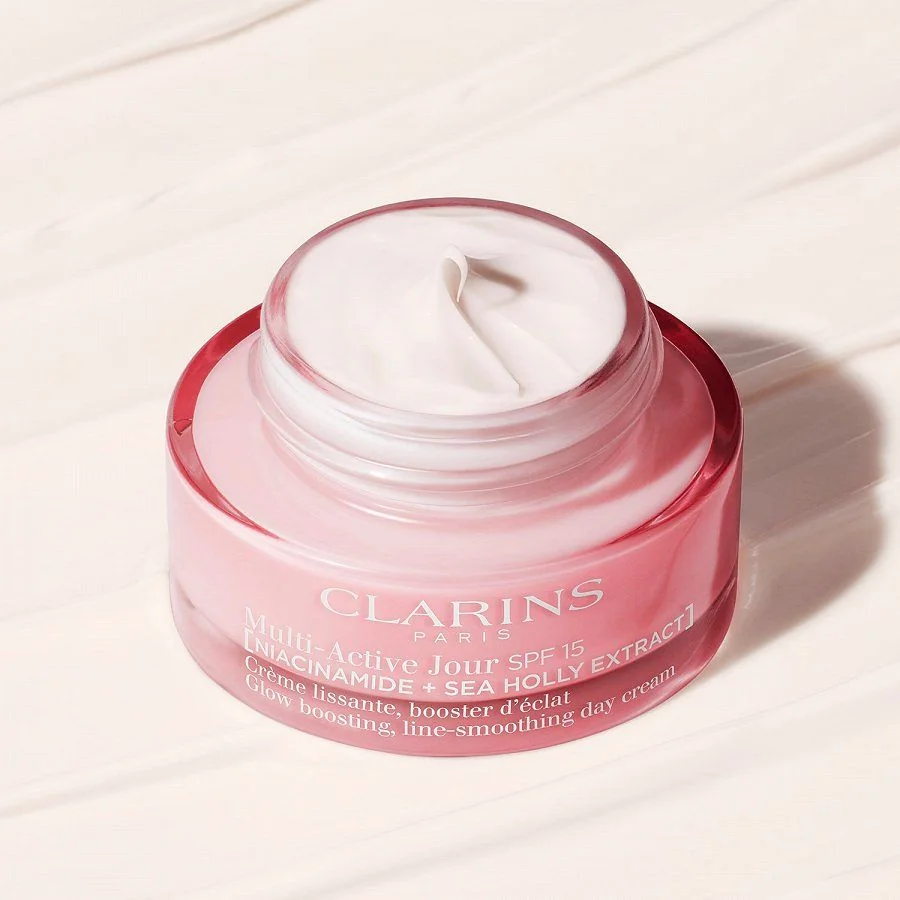 Clarins Multi Active Day Cream SPF15 vyhlazující a rozjasňující krém 50 ml