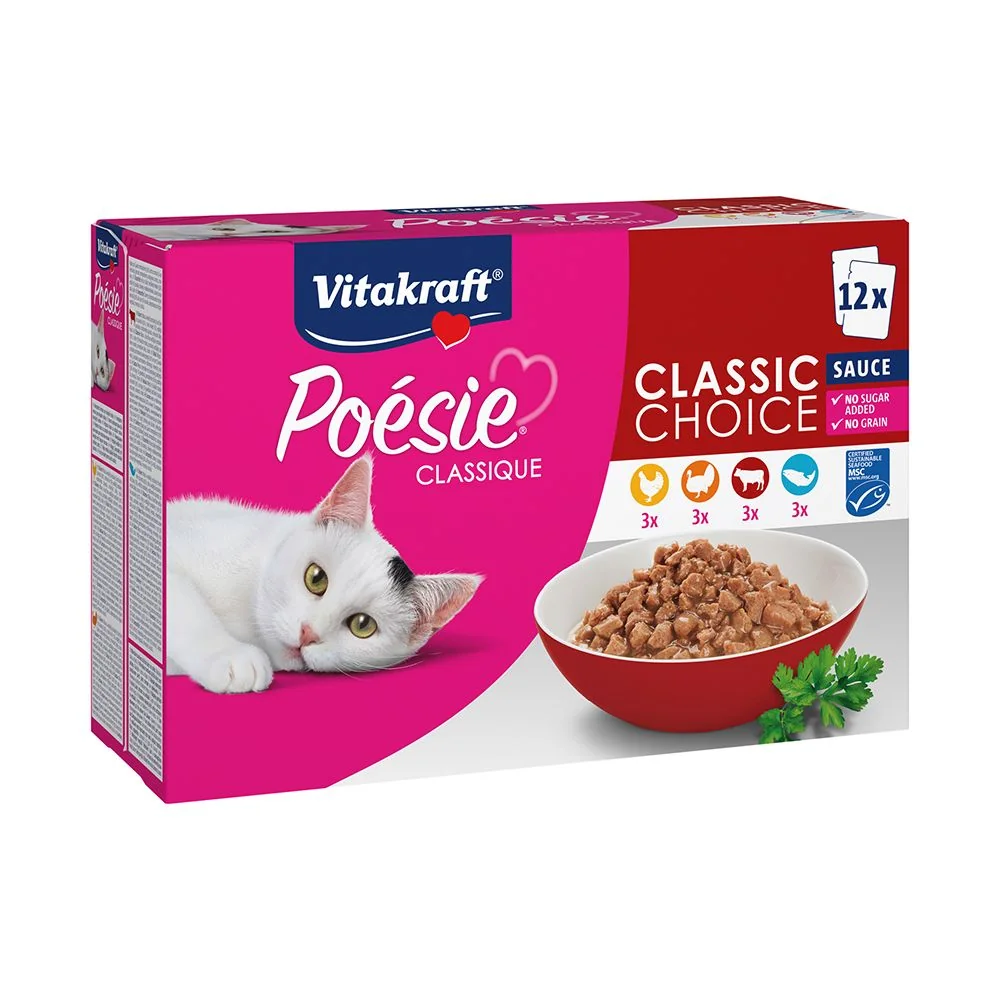 Vitakraft Poésie Classique Sauce mix 12x85 g