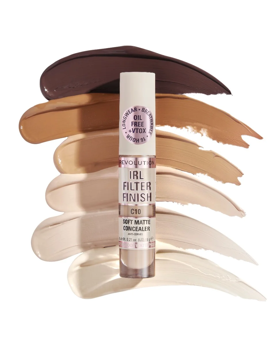 Makeup Revolution IRL Filter Finish Concealer C5 korektor 6 g