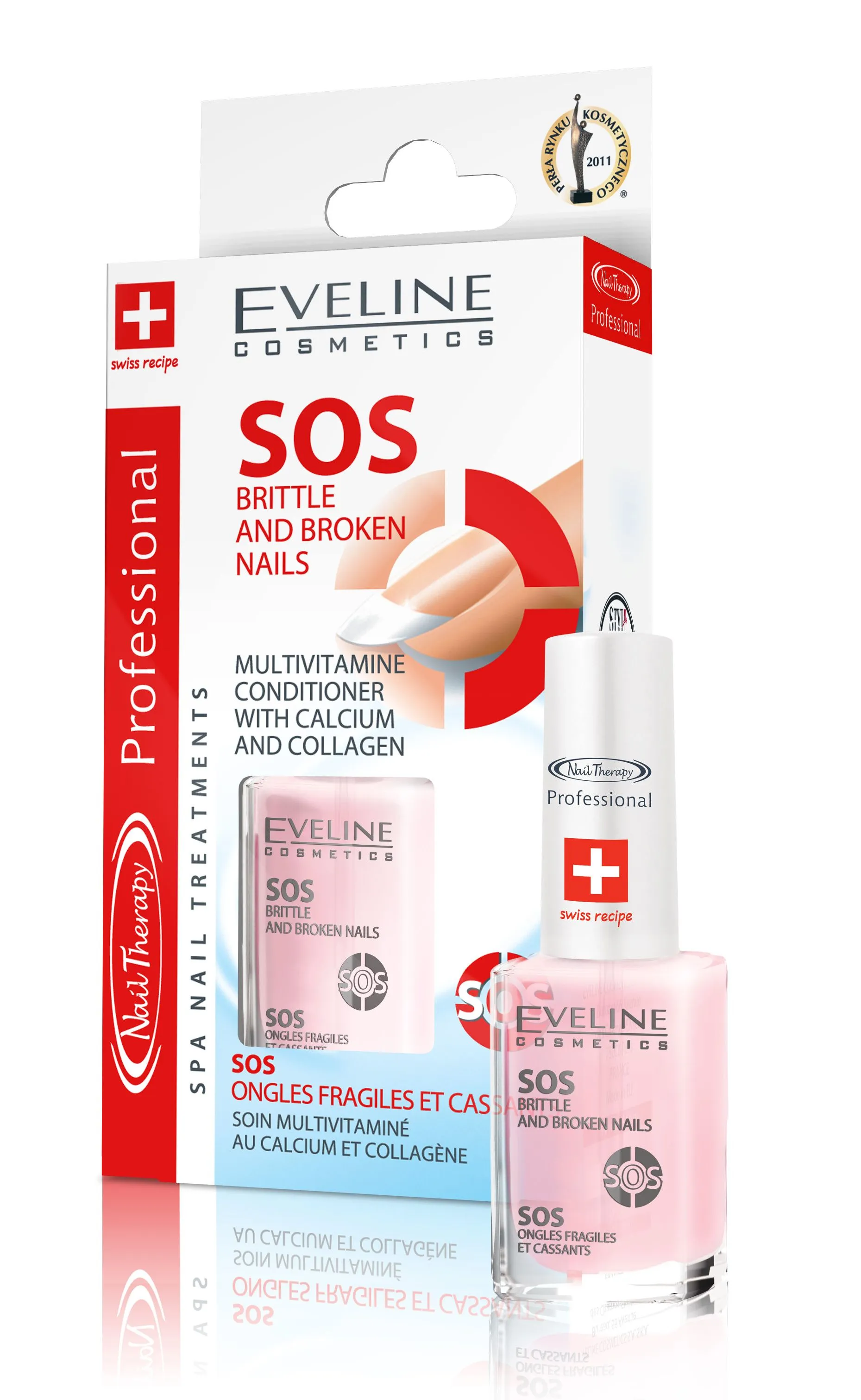 Eveline SPA Nails SOS multivitaminový kondicionér na nehty 12 ml