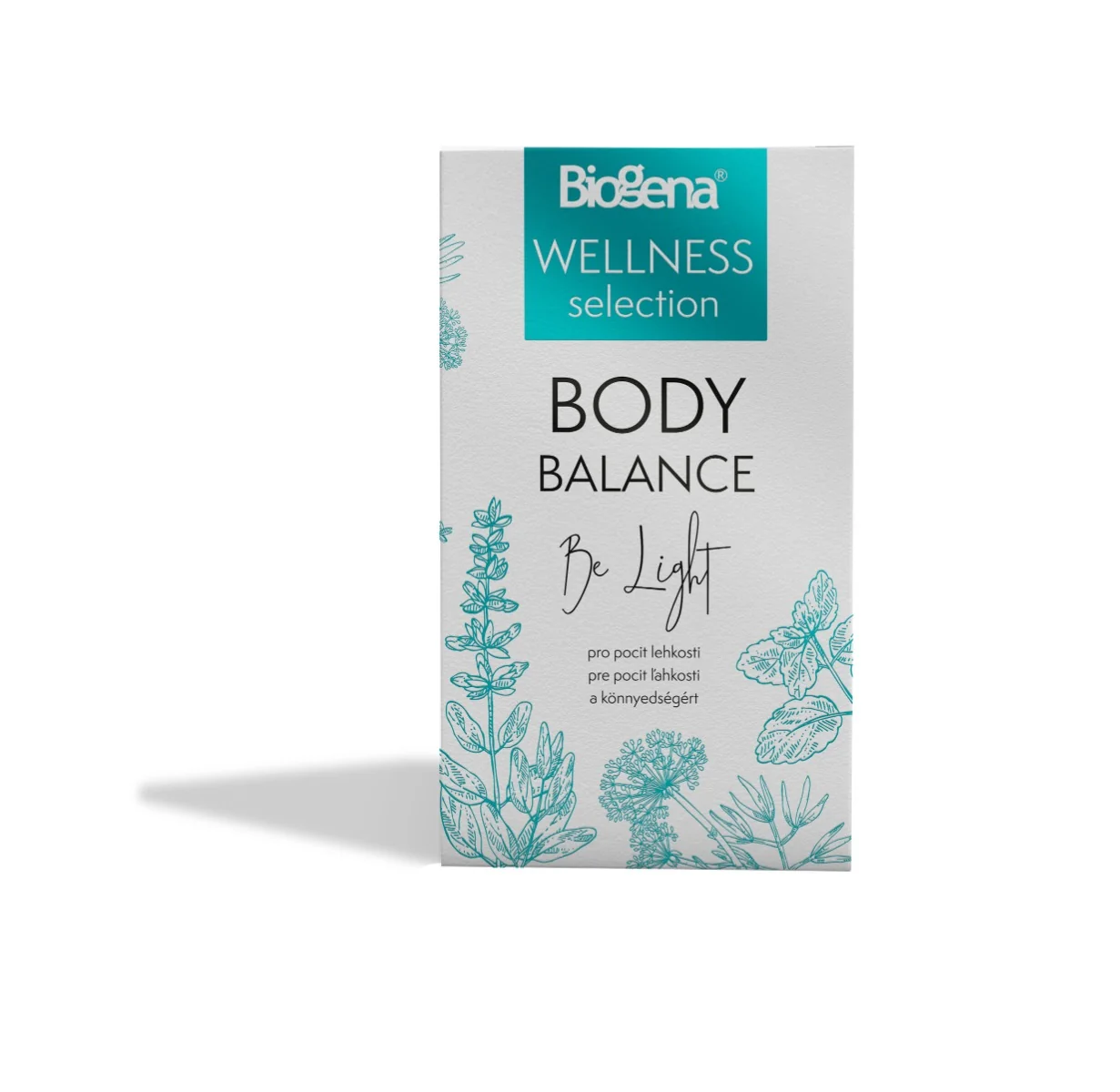 Biogena WELLNESS selection Body balance porcovaný čaj 20x2 g