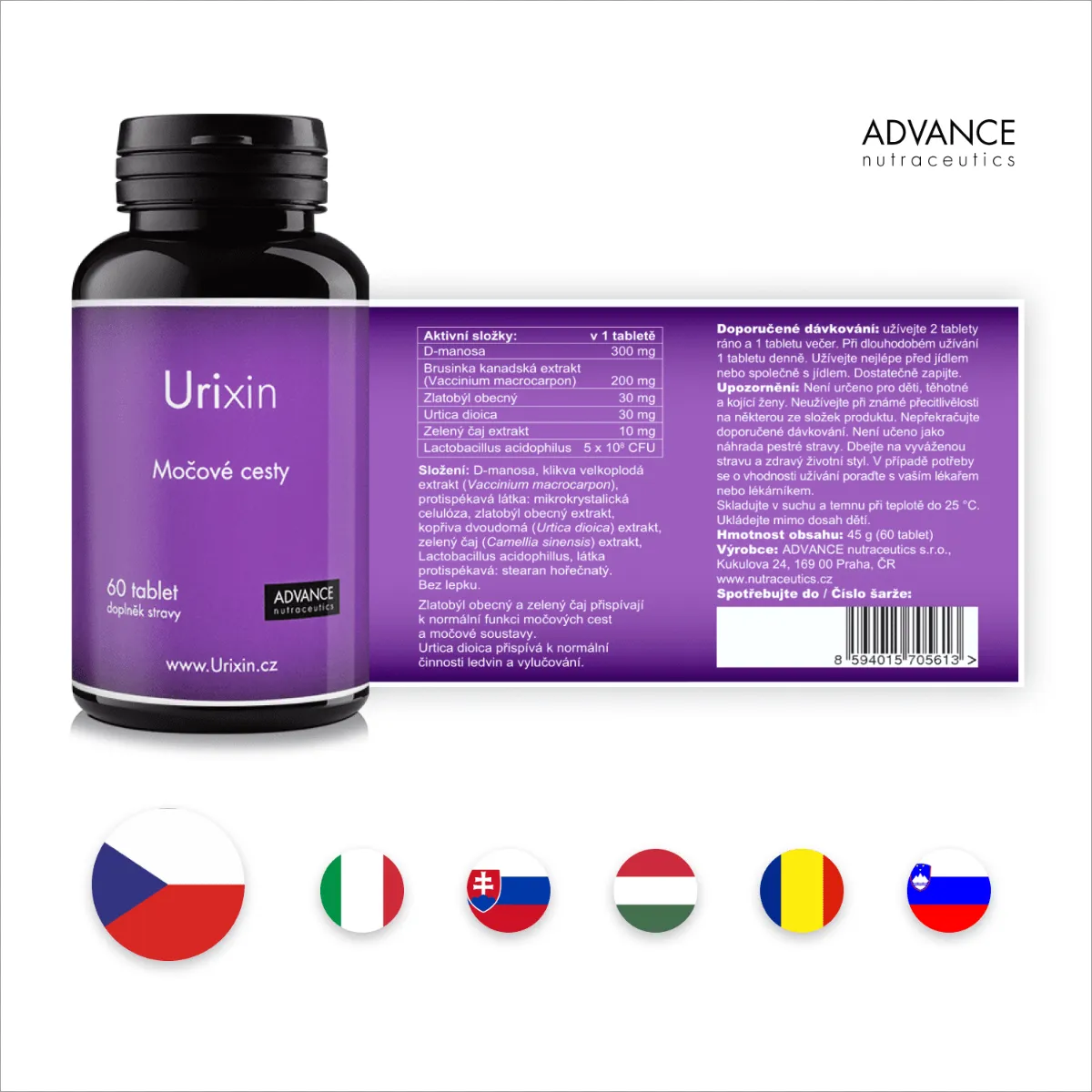 Advance Urixin 60 tablet