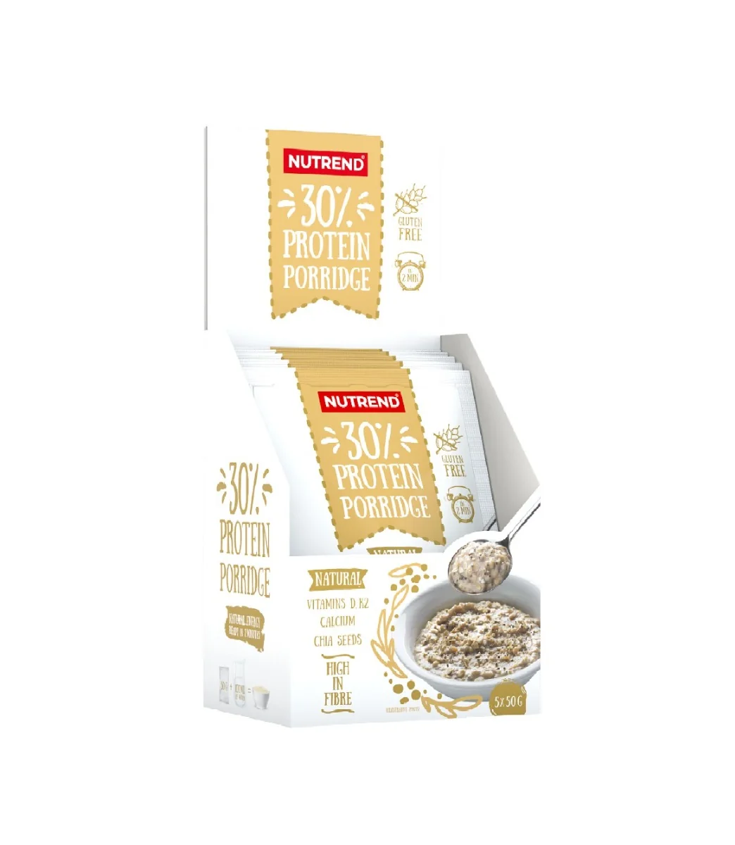 Nutrend Protein Porridge natural 5x50 g