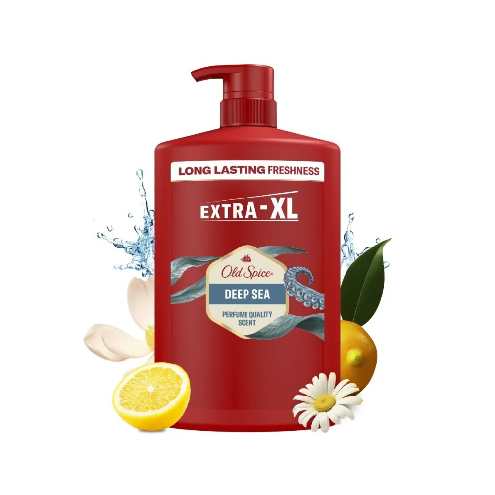 Old Spice Deep Sea Sprchový gel a šampon 1000 ml