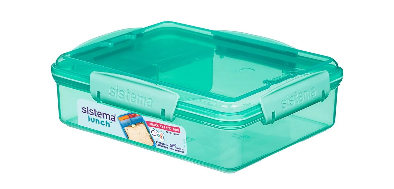 Sistema Lunch krabička se 2 přihrádkami 975 ml mix