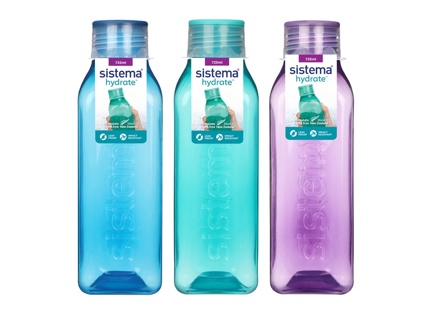 Sistema Hydrate Square lahev se šroubovacím víčkem 725 ml