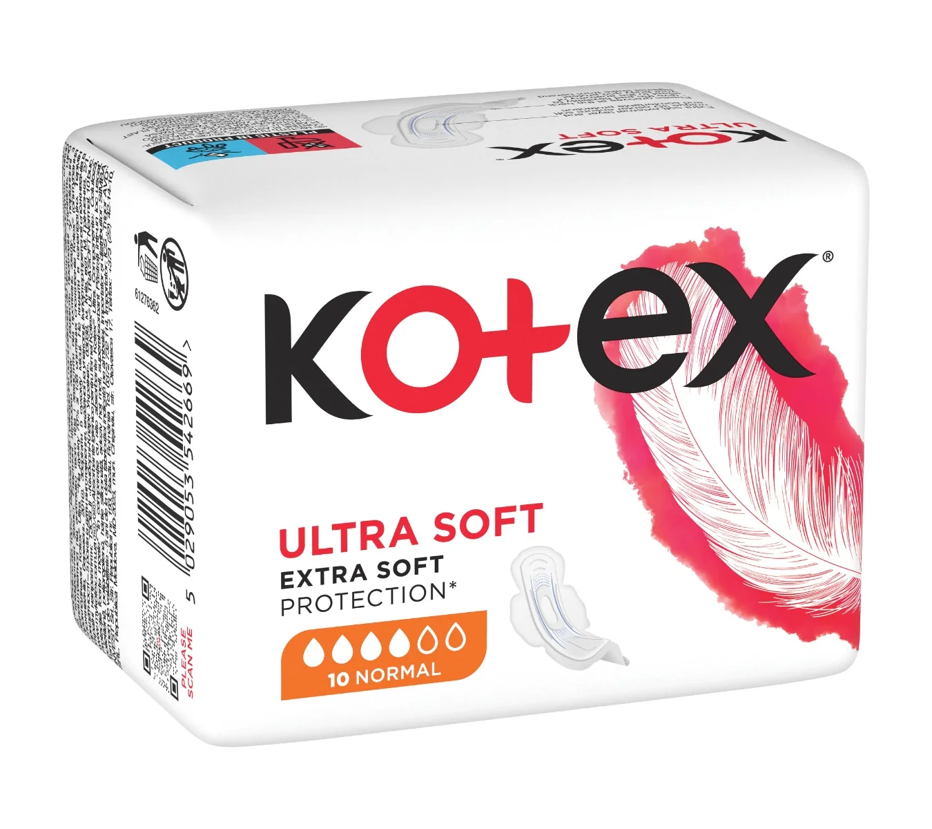 Kotex Ultra Soft Normal vložky 10 ks