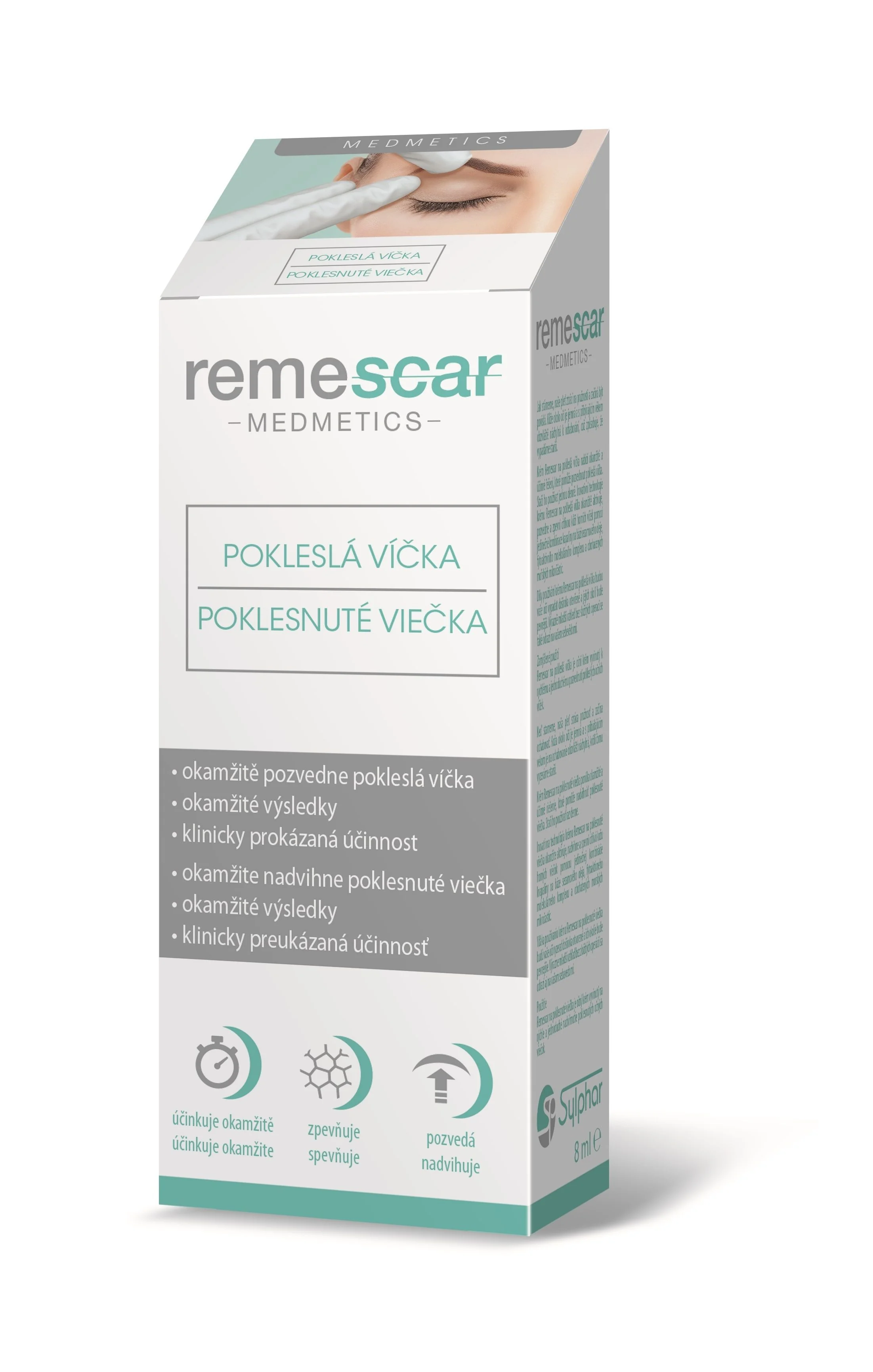 Remescar Pokleslá víčka krém 8 ml