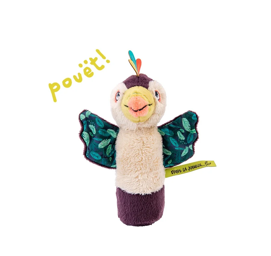 Moulin Roty Kapesní pískací tukan Pakou