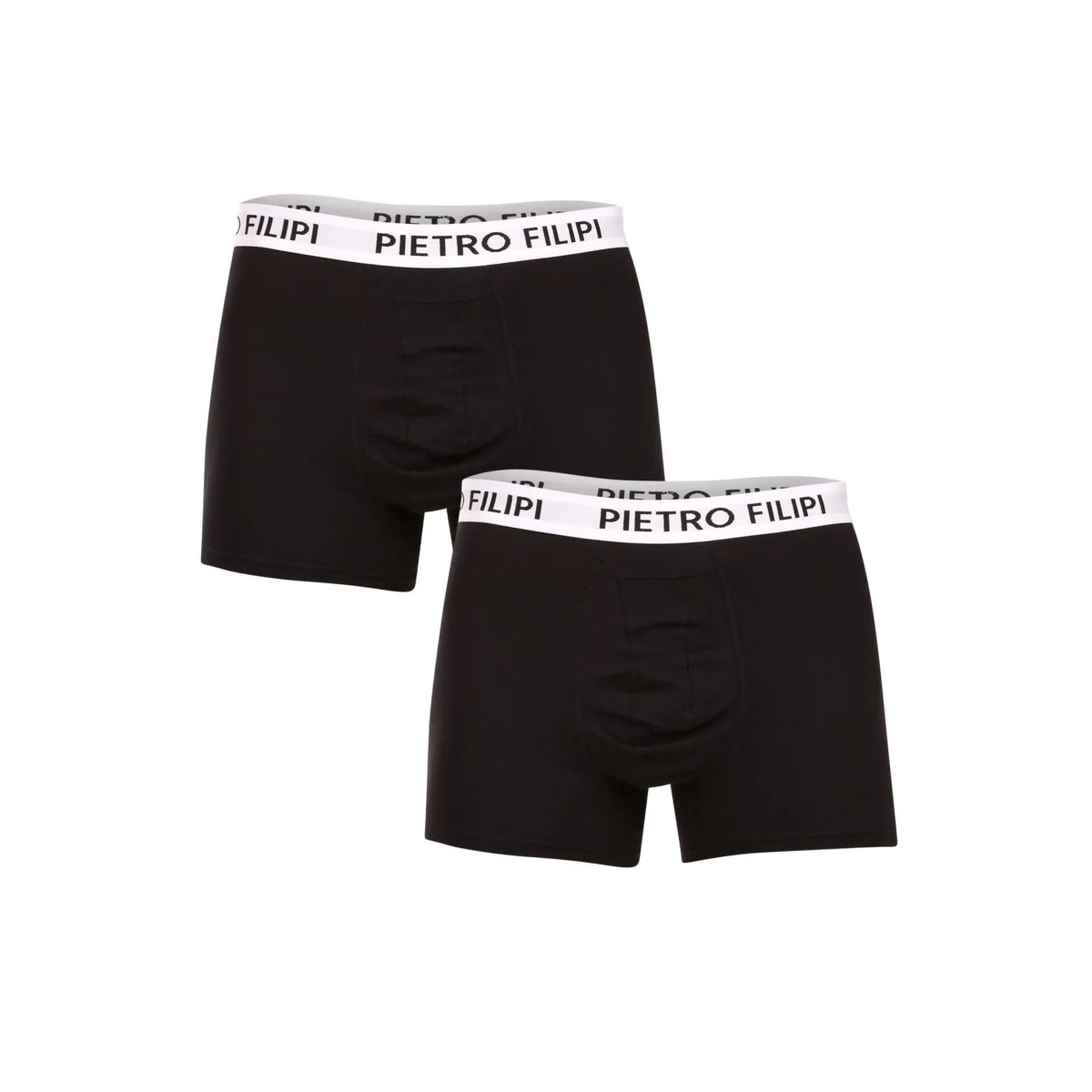 Pietro Filipi 2PACK pánské boxerky balls holder černé (2BCL003) XL 