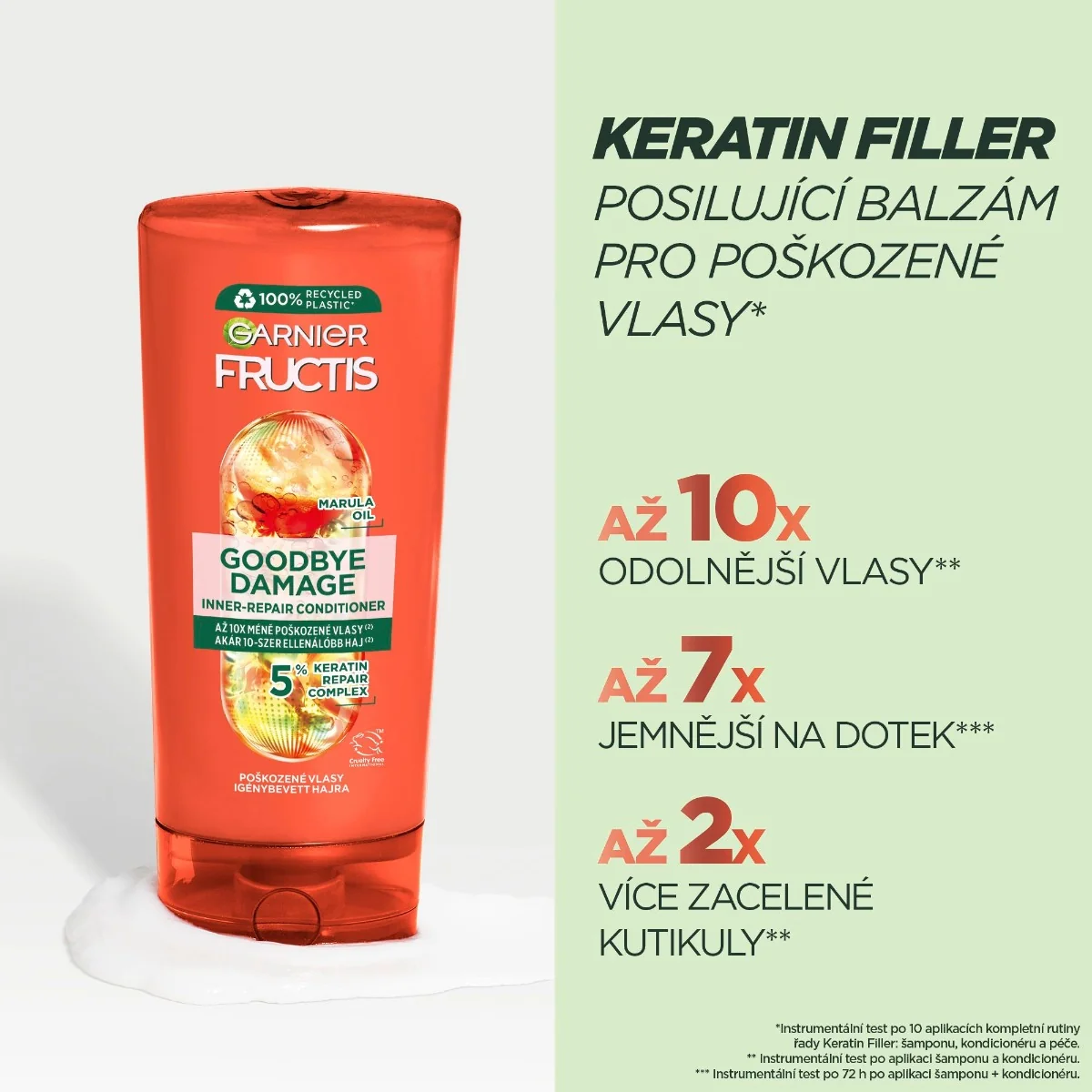 Garnier Fructis Goodbye Damage balzám na poškozené vlasy 200 ml