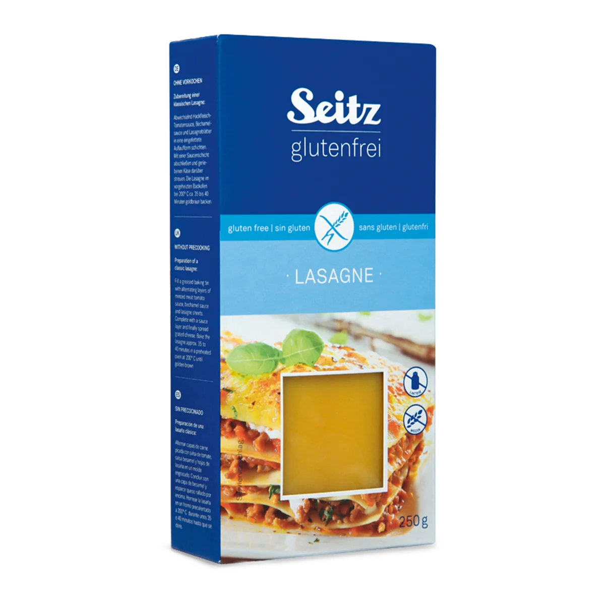 SEITZ Těstoviny Lasagne těstoviny bez lepku 250 g