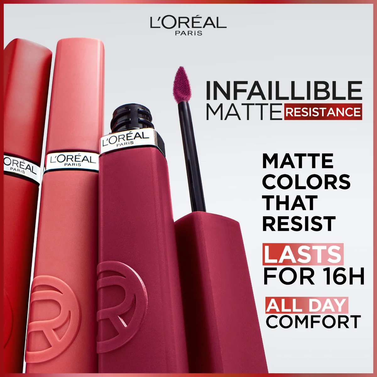 Loréal Paris Infaillible Matte Resistance 245 French Kiss rtěnka 5 ml