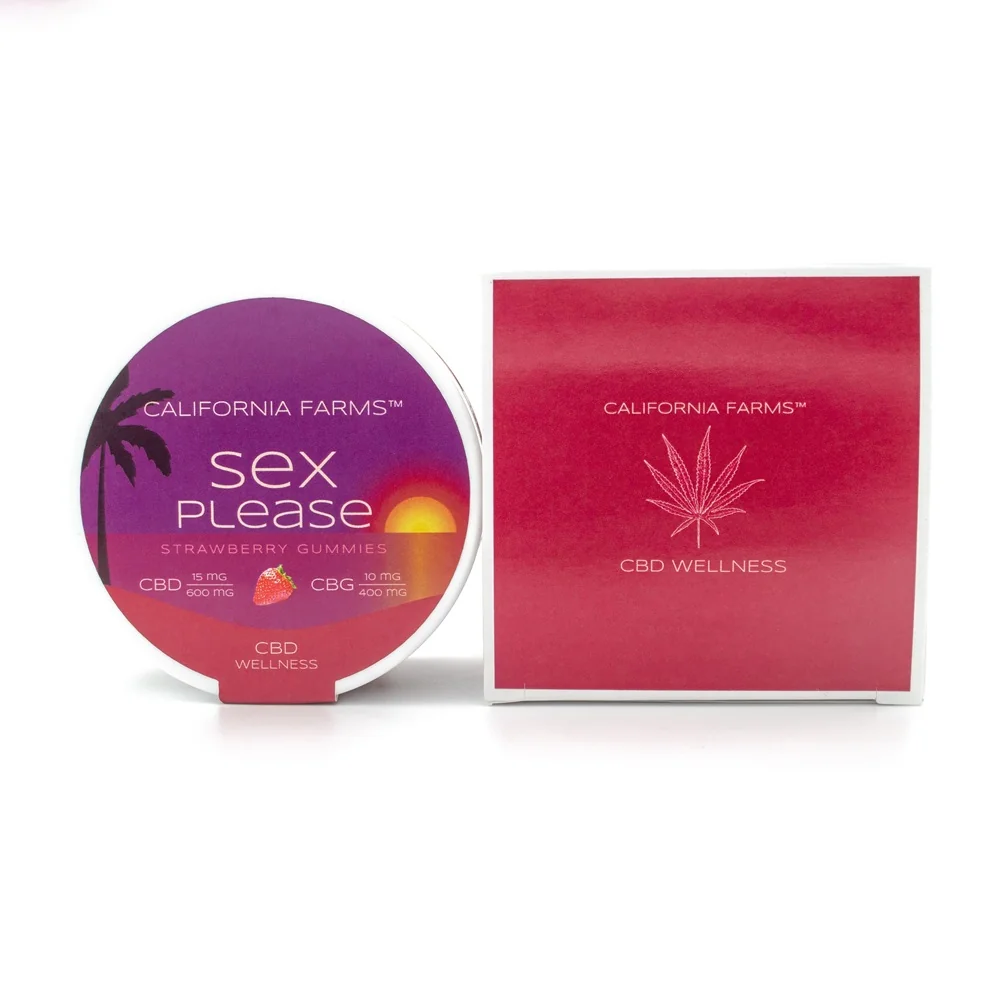 California Farms Sex please 600 mg CBD/400 mg CBG 40 želé tablet