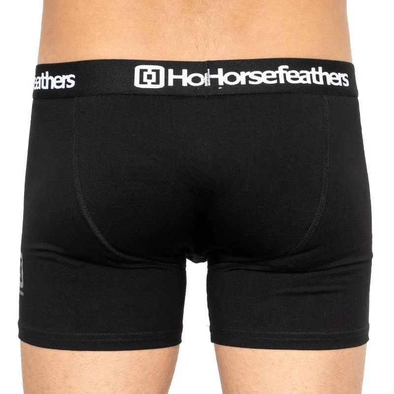 Horsefeathers 3PACK pánské boxerky černé (AM067A) L 