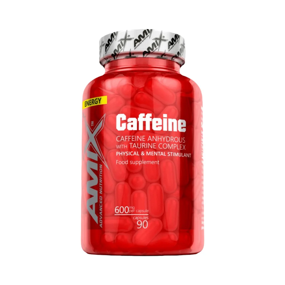 Amix Nutrition Caffeine with Taurine - 90 kapslí