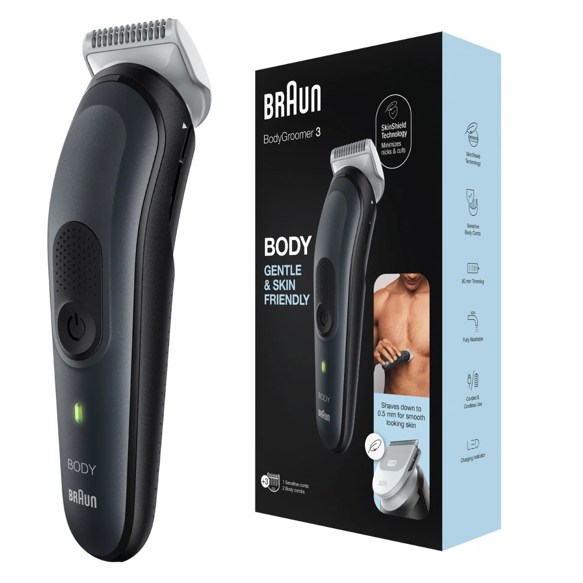 Braun Body Groomer 3 3350 zastřihovač na tělo