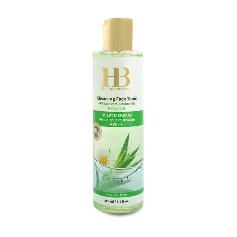 H&B Dead Sea Minerals Pleťové čisticí tonikum s Aloe Vera 250 ml