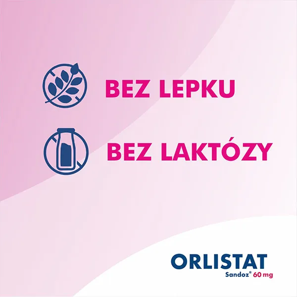 Orlistat Sandoz 60 mg 84 tobolek