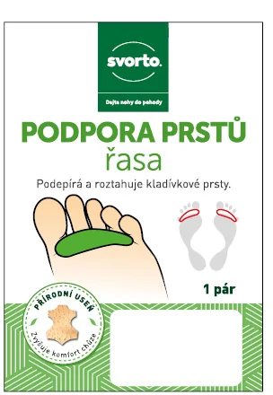 Svorto 036 Podpora prstů – řasa vel. 38–42 1 pár