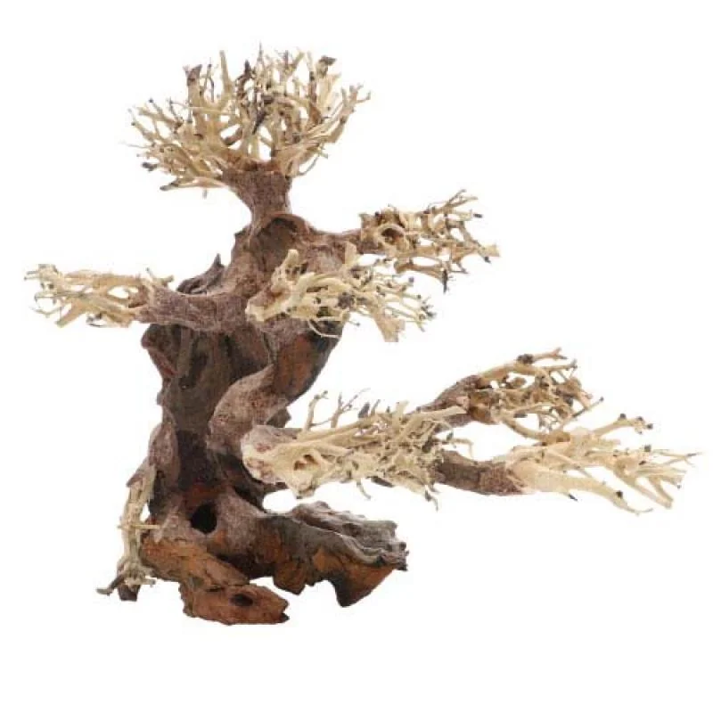 Dupla Bonsai M -Přírodní dřevěná dekorace do sladkovodního akvária 30x15x23 cm 