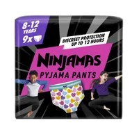 Ninjamas Pyjama Pants srdíčka 8–12 let 27–43 kg