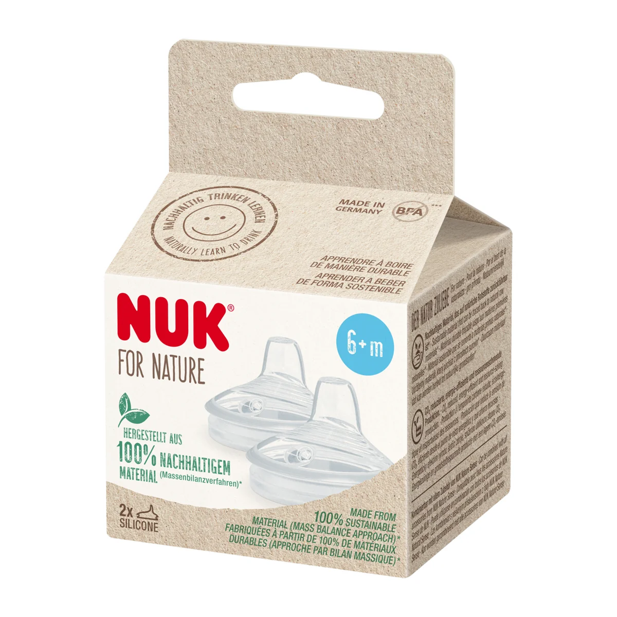 NUK For Nature pítko 2 ks