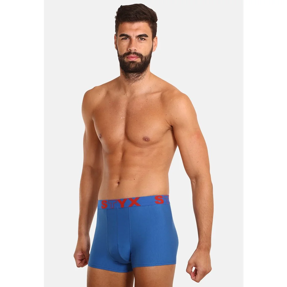 Styx 3PACK pánské boxerky sportovní guma nadrozměr vícebarevné (R9676861) 5XL 