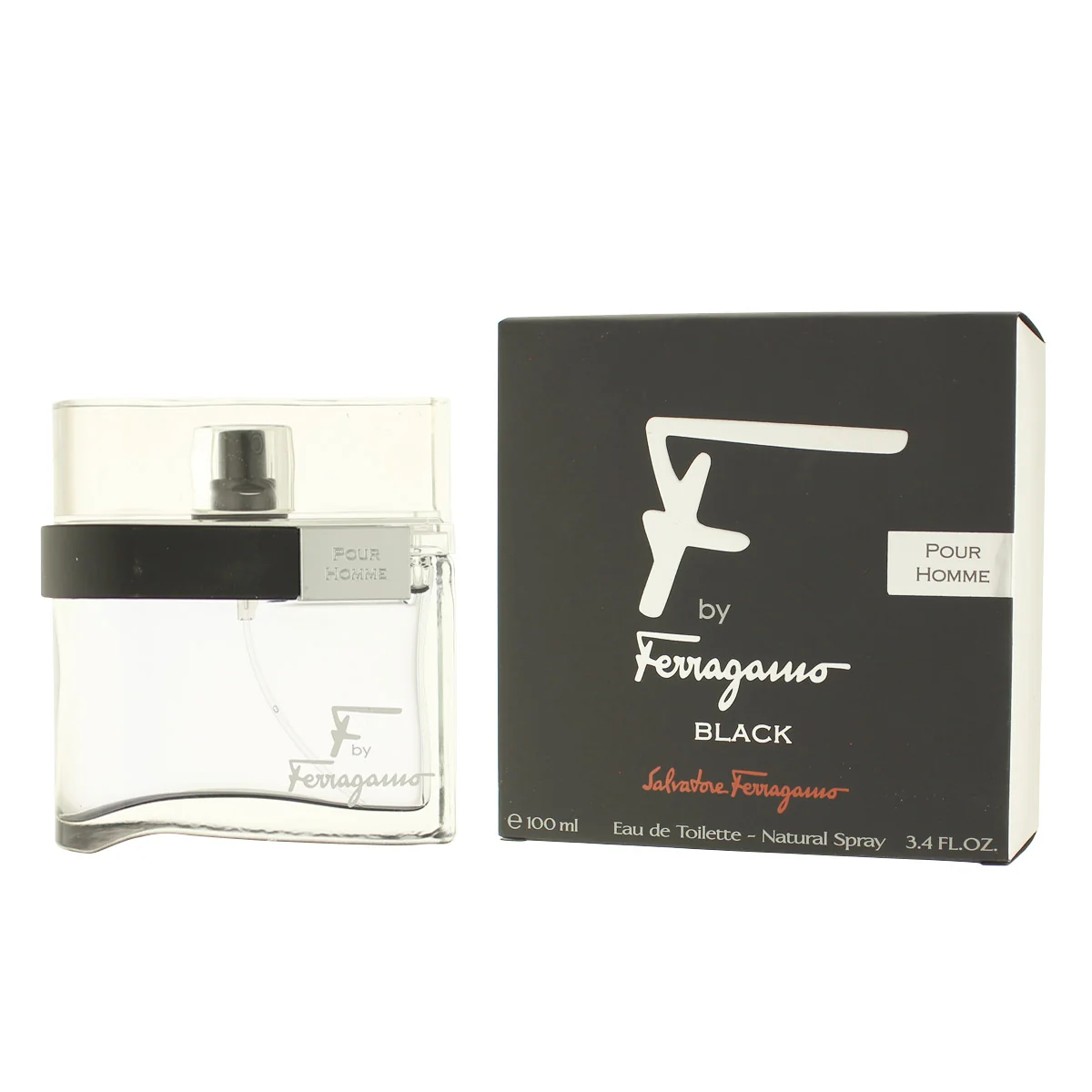 Salvatore Ferragamo F by Ferragamo Black EDT 100 ml M