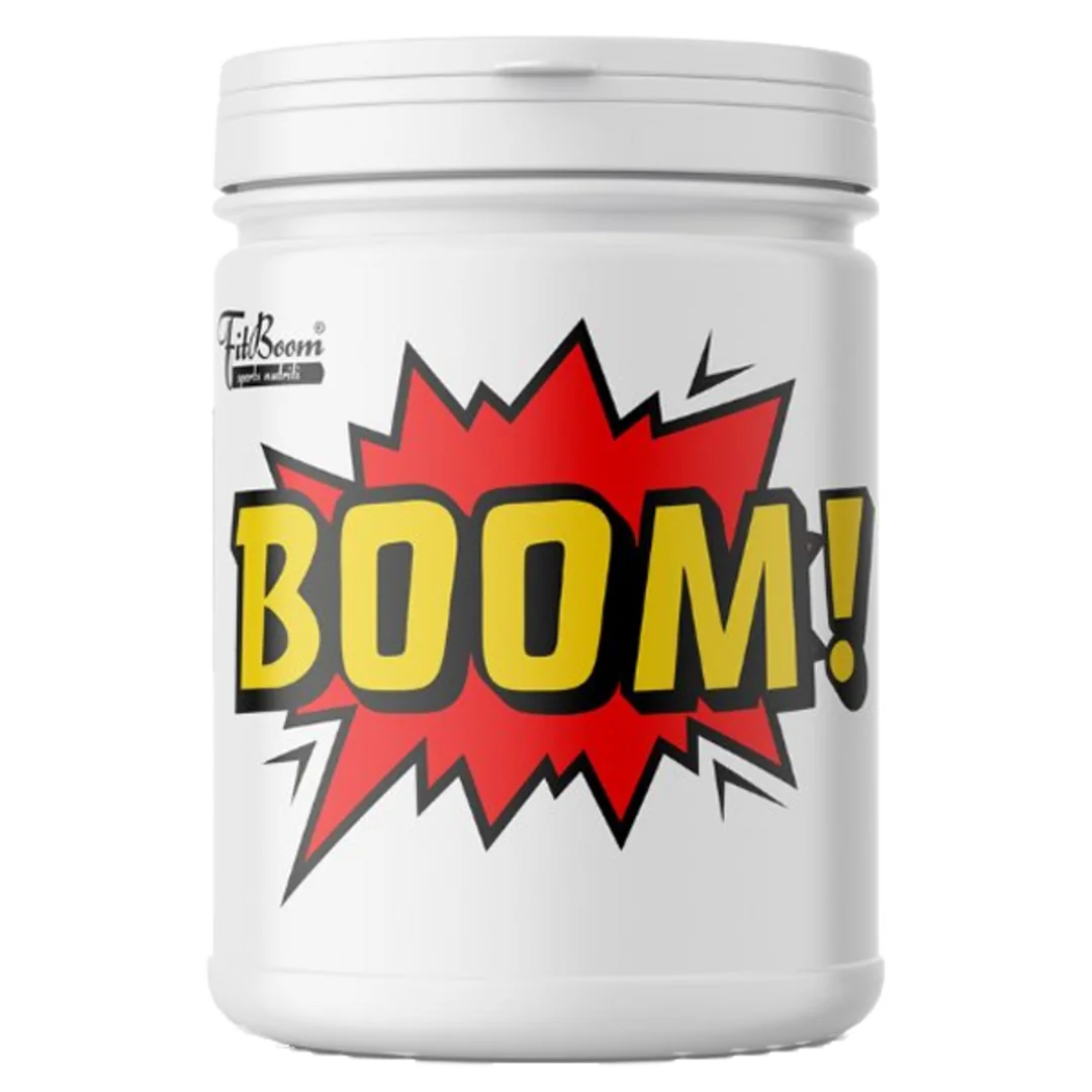 FitBoom BOOM PreWorkout 323g - red energy