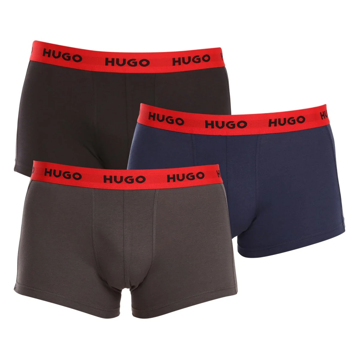 HUGO 3PACK pánské boxerky vícebarevné (50469766 031) M