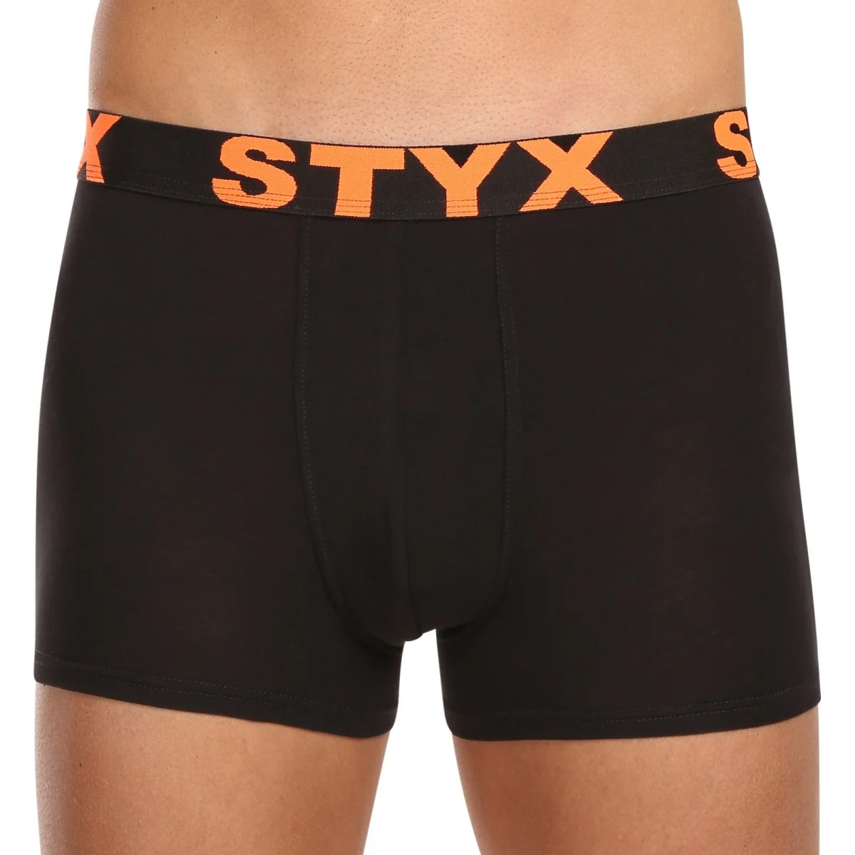 Styx 10PACK pánské boxerky sportovní guma černé (10G9601) L 