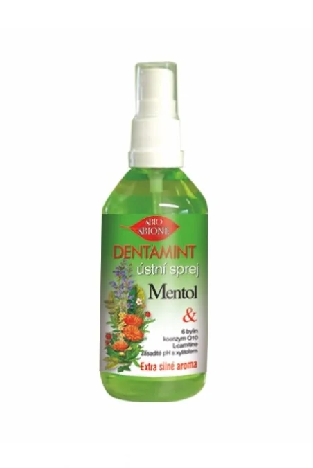 BIO BIONE Dentamint Mentol ústní sprej 115 ml