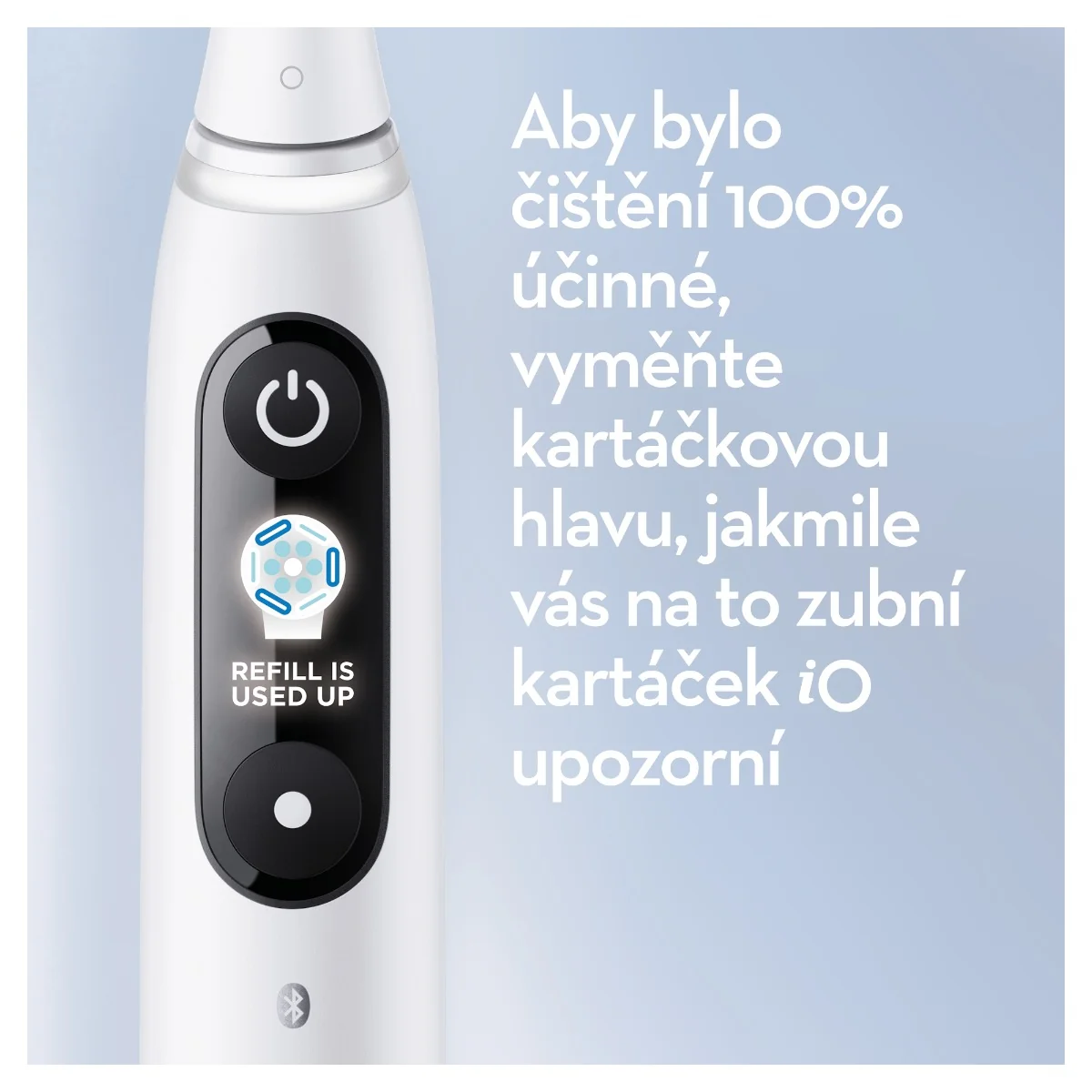 Oral-B iO Series 8 elektrický zubní kartáček White Alabaster