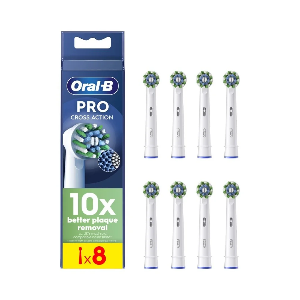 Oral-B EB 50-8 PRO Cross Action náhradní hlavice 8 ks