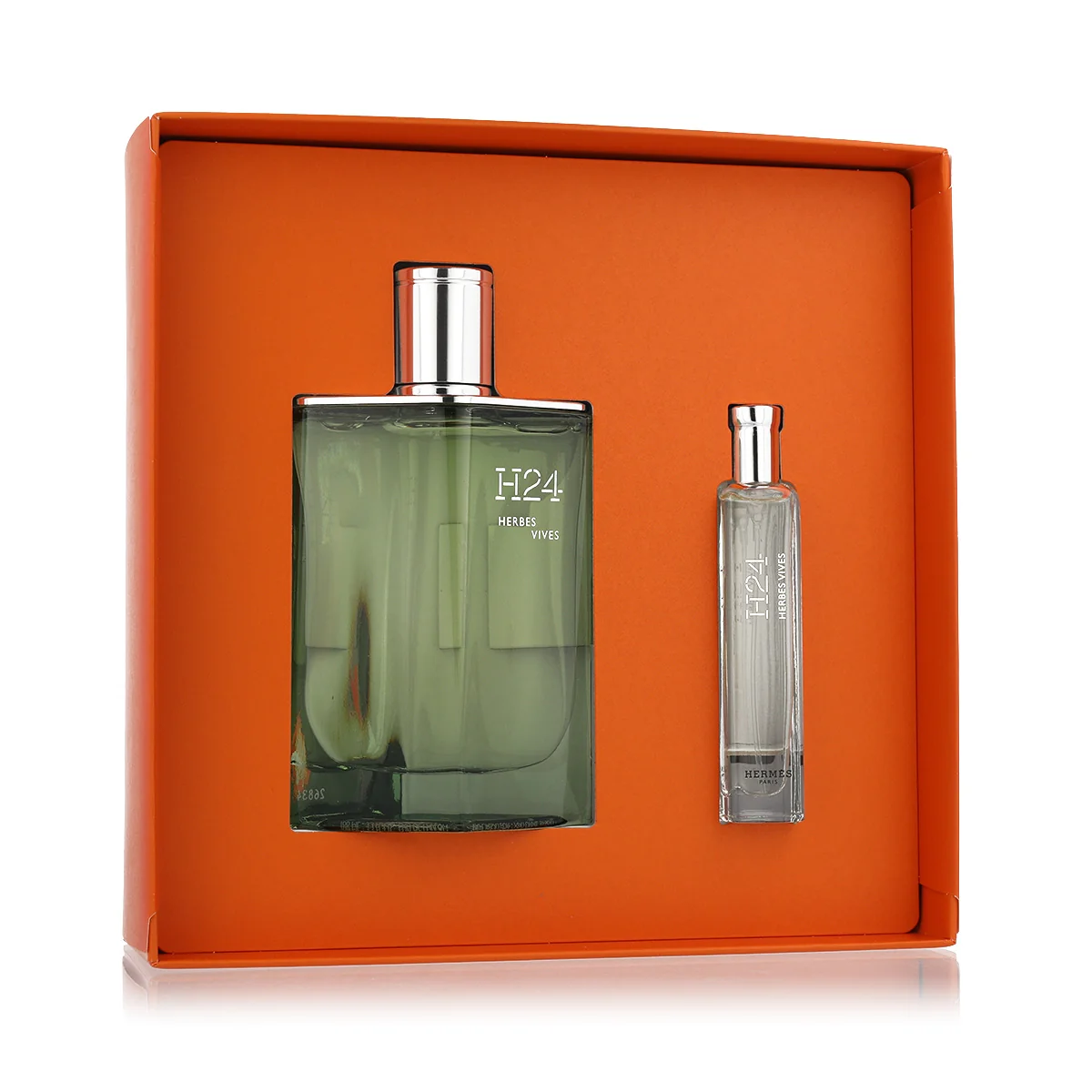 Hermès H24 Herbes Vives EDP plnitelný 100 ml + EDP 15 ml M ives 15 ml M