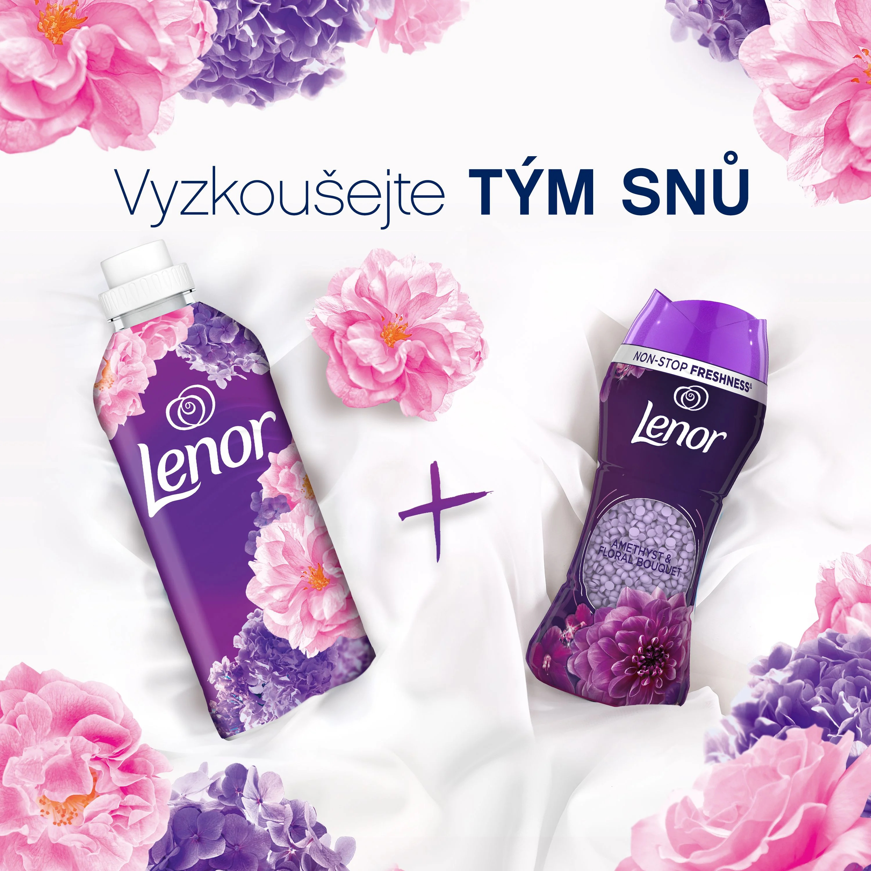 Lenor Aviváž Floral Bouquet 925 ml 37 praní