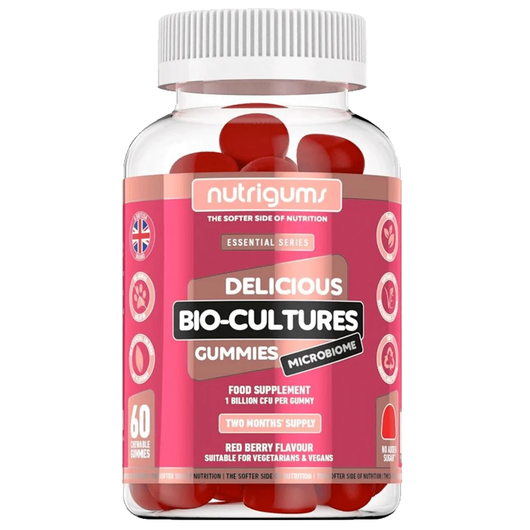 Nutrigums Bio-Cultures Microbiome 60 želé - lesní ovoce