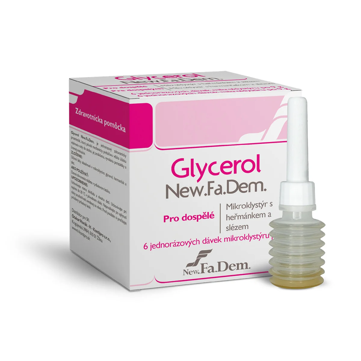 Glycerol Mikroklystýr pro dospělé 6x9 g