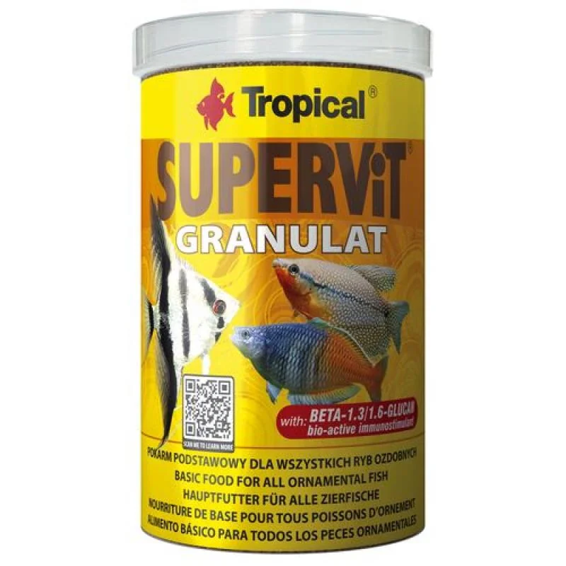 Tropical Supervit Granulat 1000ml/550g mnohosložkové základní granulované krmivo s b 