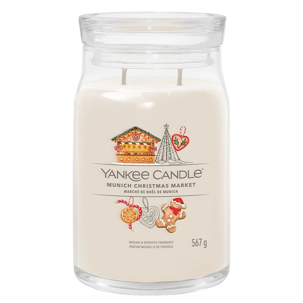 Yankee Candle Vonná svíčka Munich Christmas Market 2 knoty 567 g